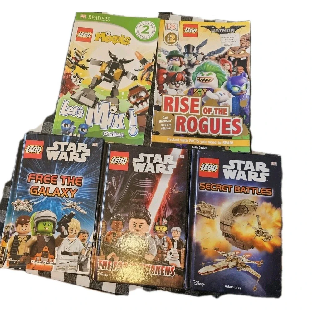 Set Of Three Hardcover LEGO Star Wars Books Very Good Condition +2 Extra Books - Picture 1 of 2